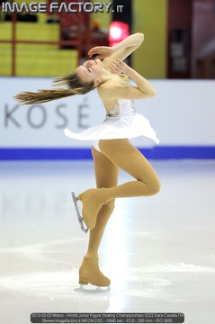 2013-03-03 Milano - World Junior Figure Skating Championships 0222 Sara Casella ITA